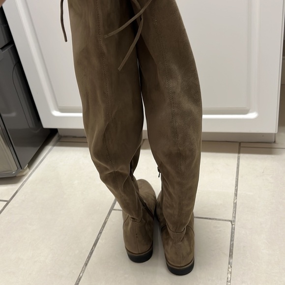 Call It Spring Over The Knee Suede Boots | Size 6.5 - Picture 4 of 6